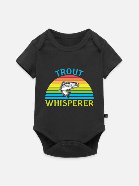 Fishermen Fishing Fishing Fishing Anglers Fish Fish - Baby Premium short-sleeve bodysuit - black