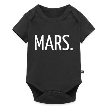 Mars - Body à manches courtes Premium Bébé - noir - Devant