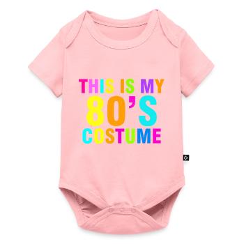 C’est mon costume des années 80 rétro vintage - Body à manches courtes Premium Bébé - rose - Devant