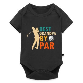 Best GRANDPA By PAR Cool Retro Vintage Golfer - Baby Premium short-sleeve bodysuit - black - Front