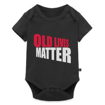 old lives matter quote - Baby Premium short-sleeve bodysuit - black - Front