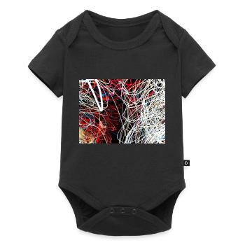 forms of light - Baby Premium Kurzarmbody - Schwarz - Vorne