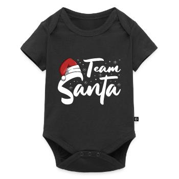 Équipe Père Noël Noël Noël - Body à manches courtes Premium Bébé - noir - Devant