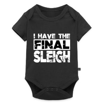 bedroom gift jokes cool under the tree - Baby Premium Kurzarmbody - Schwarz - Vorne