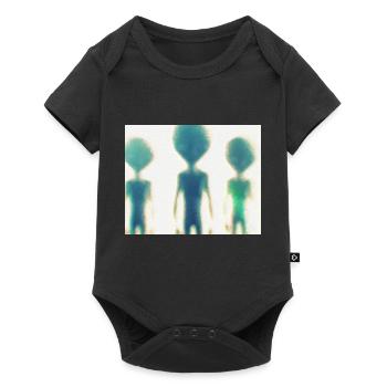 Aliens - Baby Premium short-sleeve bodysuit - black - Front
