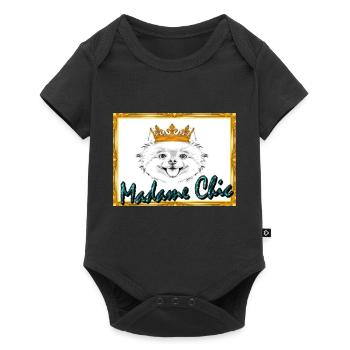 Madame Chic, T-shirt, sweater, accessories - Baby Premium short-sleeve bodysuit - black - Front