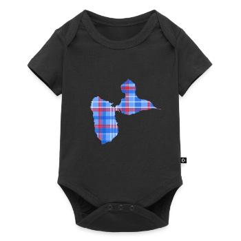 Guadeloupe - Body à manches courtes Premium Bébé - noir - Devant