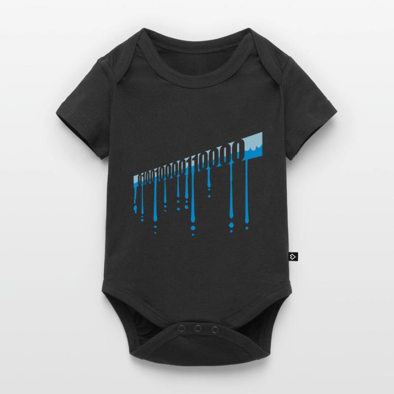 Binary Code Program Language Baby Premium short-sleeve bodysuit