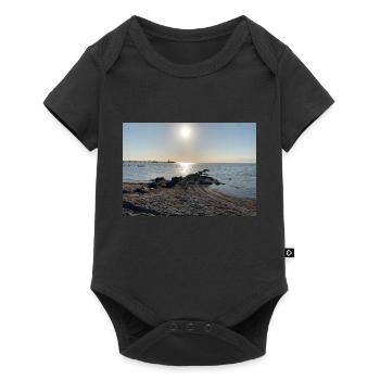 Mer Baltique - Body à manches courtes Premium Bébé - noir - Devant