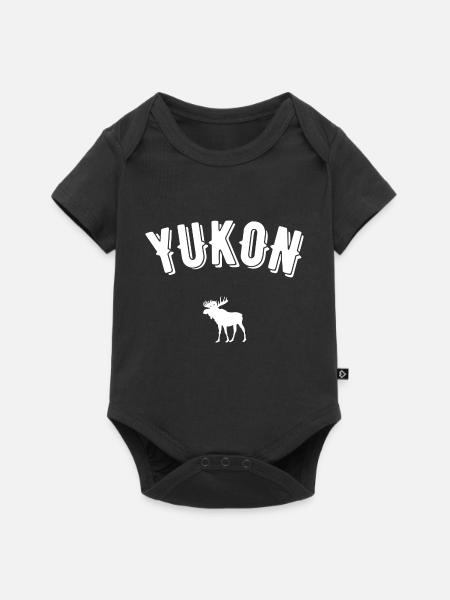 Yukon - Baby Premium Kurzarmbody - Schwarz