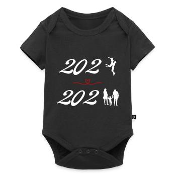 Annonce grossesse 2023 - Body à manches courtes Premium Bébé - noir - Devant