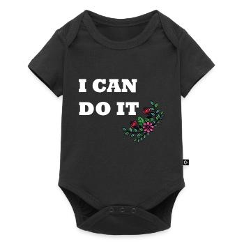 Florist Flower Plant Nature Gardener - Baby Premium short-sleeve bodysuit - black - Front