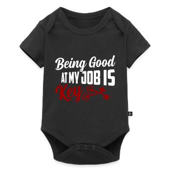 Being Good At My Job Is Key Locksmith Lockpicker - Baby Premium short-sleeve bodysuit - black - Front