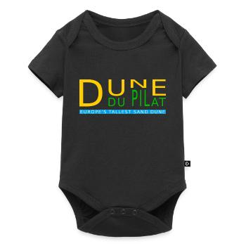 Dune du Pilat, Europe's Tallest Sand Dune - Body à manches courtes Premium Bébé - noir - Devant