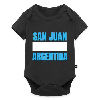 San Juan Argentina Souvenir - Baby Premium short-sleeve bodysuit - black - Front