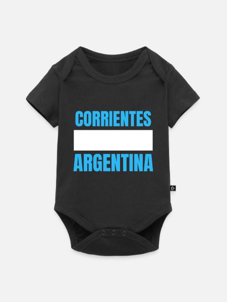 Corrientes - Baby Premium Kurzarmbody - Schwarz