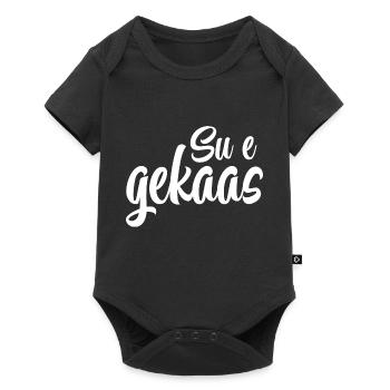Su e gekaas - Baby Premium Kurzarmbody - Schwarz - Vorne
