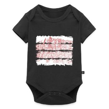 Ville usa illinois america travel états-unis - Body à manches courtes Premium Bébé - noir - Devant