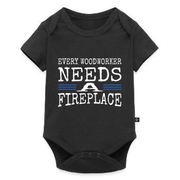 arboriculturist gift idea arboriculture sayings - Baby Premium short-sleeve bodysuit - black - Front