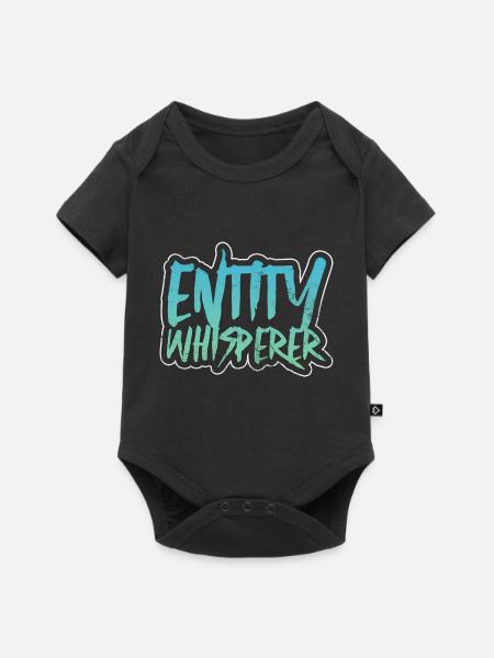 Entity whisperer Paranormal - Baby Premium Kurzarmbody - Schwarz