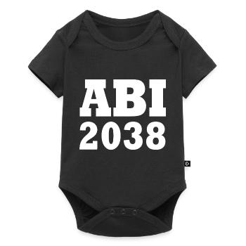 Abi 2038 - Baby Premium Kurzarmbody - Schwarz - Vorne