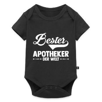 Apotheke Pharmazie Mediziner Apotheker - Baby Premium Kurzarmbody - Schwarz - Vorne