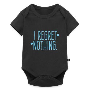 Je ne regrette rien ! - Body à manches courtes Premium Bébé - noir - Devant