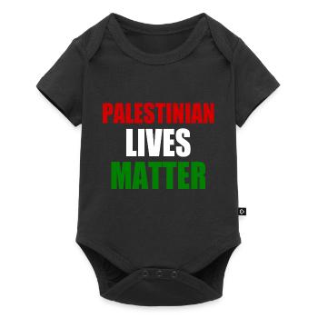 Palestinian lives matter - Body à manches courtes Premium Bébé - noir - Devant