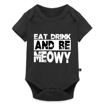 Santa Quote Couples Beard Beach Geek - Baby Premium short-sleeve bodysuit - black - Front