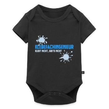 Klebefachingenieur - Prozessingenieur - Kleber - Baby Premium Kurzarmbody - Schwarz - Vorne