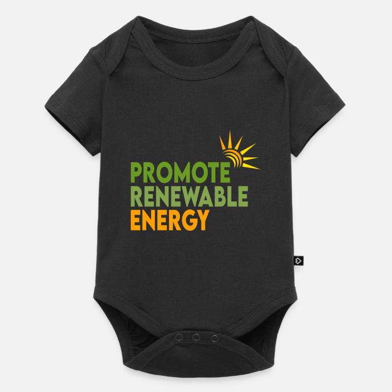 Énergies renouvelables - Body à manches courtes Premium Bébé - noir
