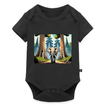 What Kind of Trees Are These german nursery rhymes - Baby Premium short-sleeve bodysuit - black - Front