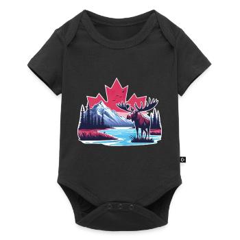 Canada 22 (en anglais seulement) - Body à manches courtes Premium Bébé - noir - Devant