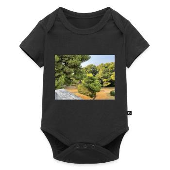 IMG 9514 - Baby Premium short-sleeve bodysuit - black - Front