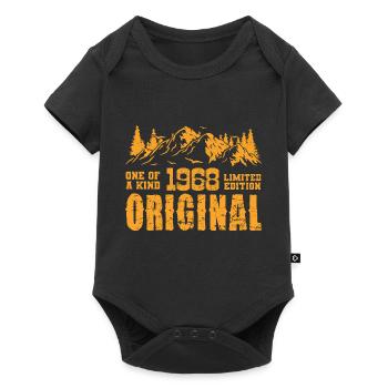 Birthday Gift 1968 - 1968 - Baby Premium short-sleeve bodysuit - black - Front