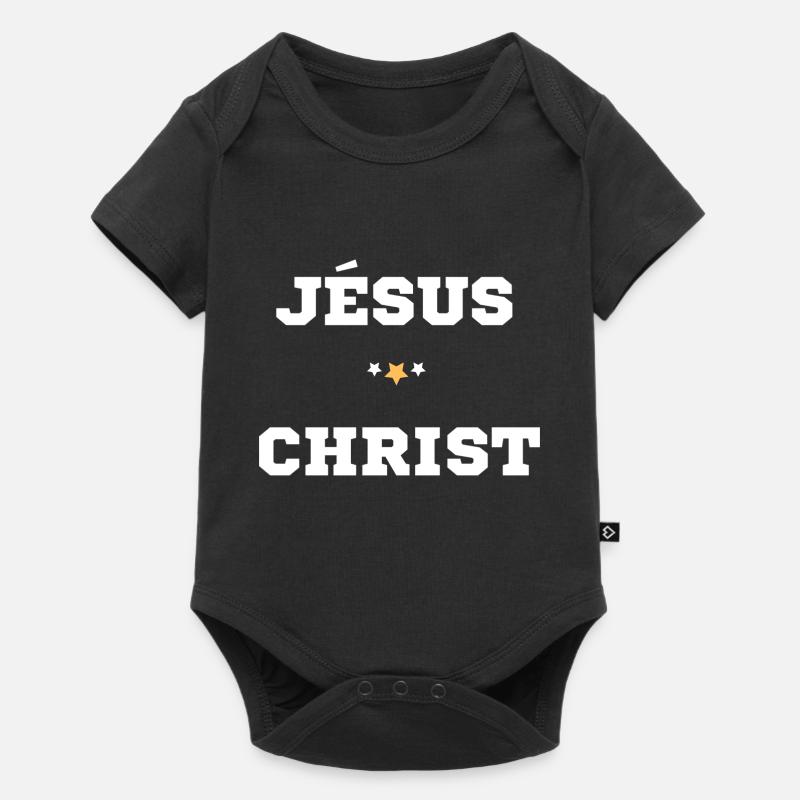 JÉSUS CHRIST - Body à manches courtes Premium Bébé - noir