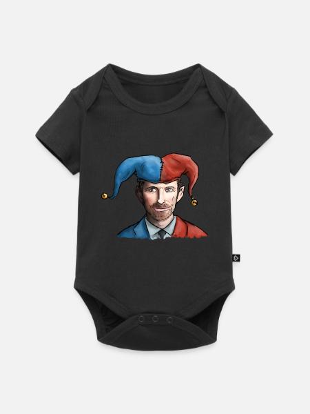 Narr - Baby Premium Kurzarmbody - Schwarz