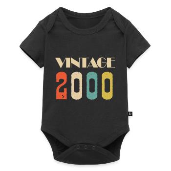 1947 Vintage Limited Edition Gift - Baby Premium short-sleeve bodysuit - black - Front
