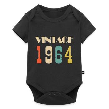 1983 Vintage Édition limitée Cadeau - Body à manches courtes Premium Bébé - noir - Devant