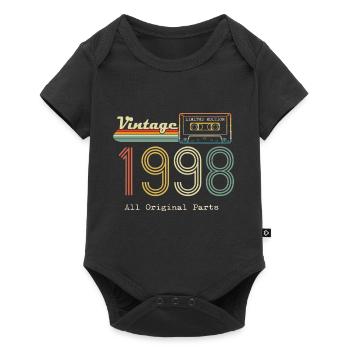 1998 Original 1998 Vintage Vintage rétro anniversa - Body à manches courtes Premium Bébé - noir - Devant
