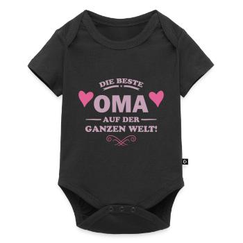 Best granny - Baby Premium short-sleeve bodysuit - black - Front