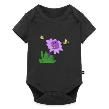 Figui Abeilles - Body à manches courtes Premium Bébé - noir - Devant