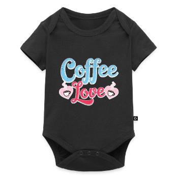 Coffee Love - Baby Premium short-sleeve bodysuit - black - Front