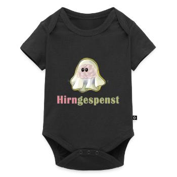 Hirngespenst - Baby Premium Kurzarmbody - Schwarz - Vorne
