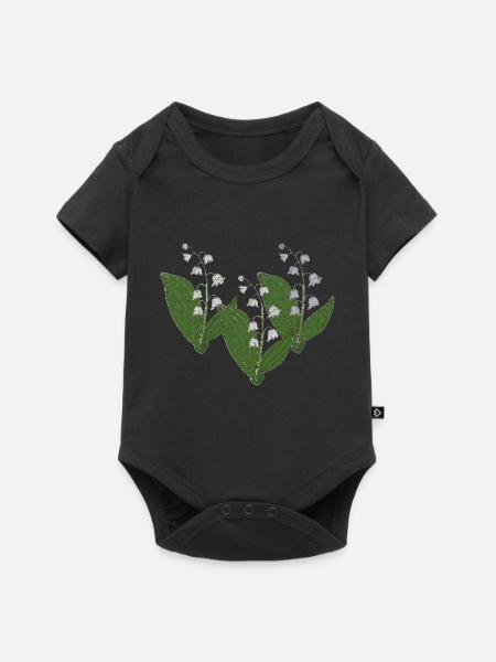 maigloeckchen dreierpack - Baby Premium Kurzarmbody - Schwarz