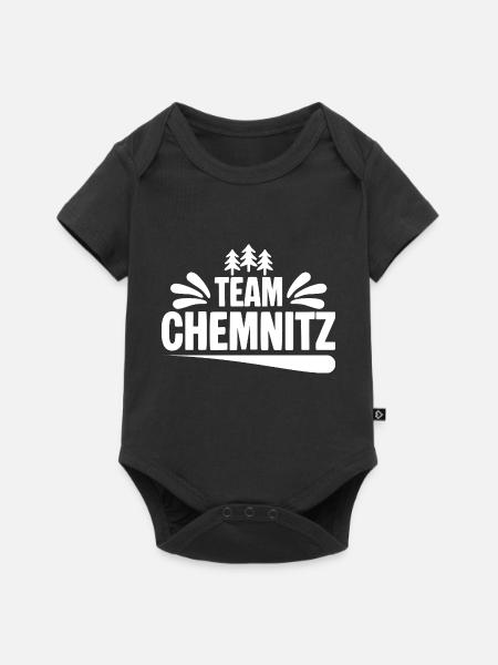 Team Chemnitz - Baby Premium Kurzarmbody - Schwarz