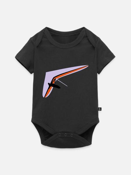 Hangglider - Baby Premium short-sleeve bodysuit - black