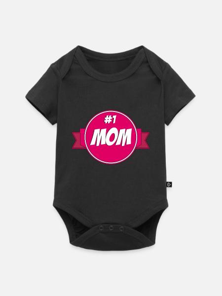 Mum of the year - Baby Premium short-sleeve bodysuit - black