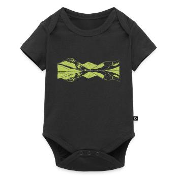 Wasdale view - Baby Premium short-sleeve bodysuit - black - Front