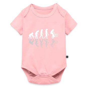 BMX Evolution Miroir cadeau - Body à manches courtes Premium Bébé - rose - Devant